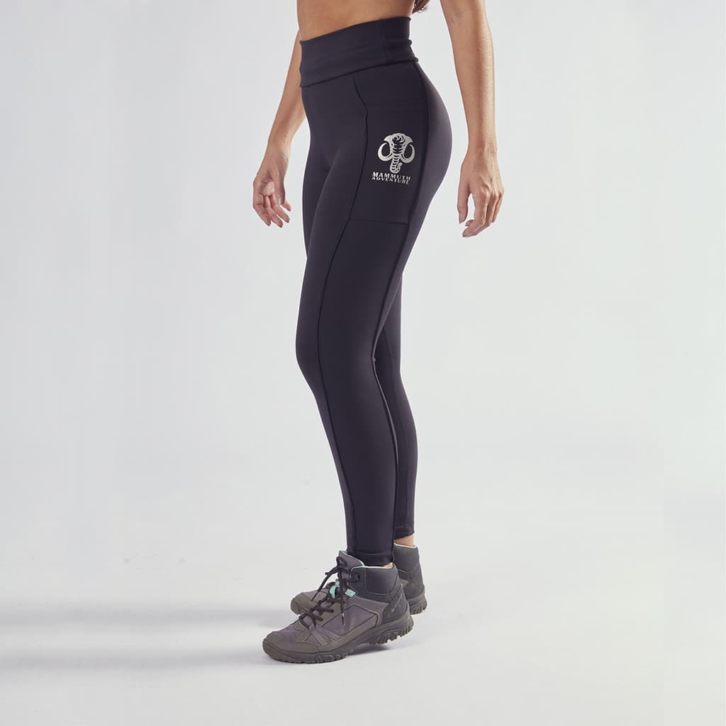 Calça Legging Feminina com Bolso Emana® Mammuth Adventure Performance I Trekking Trilha
