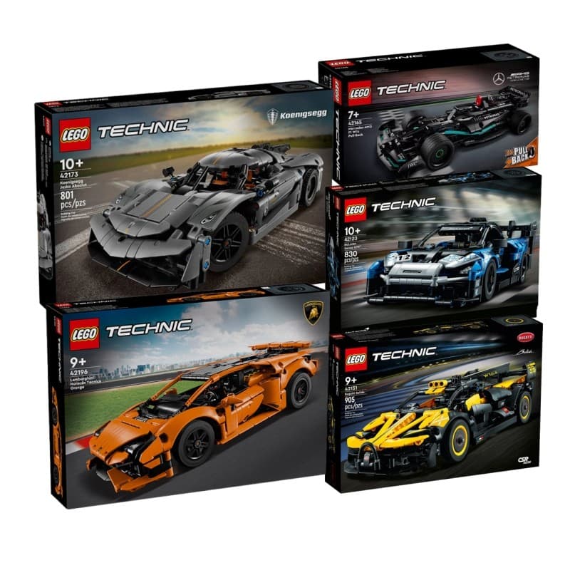 LEGO LEGO Grupo Mecânico Super Racing Meninos Meninas Montado Bloco de Construção Brinquedos Presentes de Aniversário