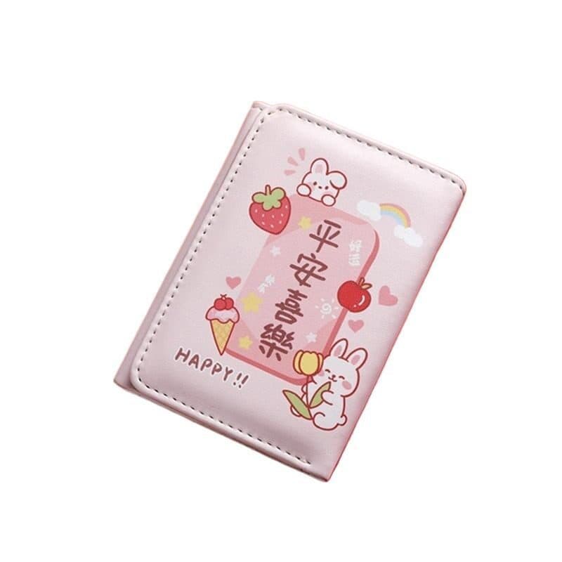 carteira feminina pequena carteira femenina Carteira fofa de desenho animado feminina, novo estilo, nicho, porta-cartões
