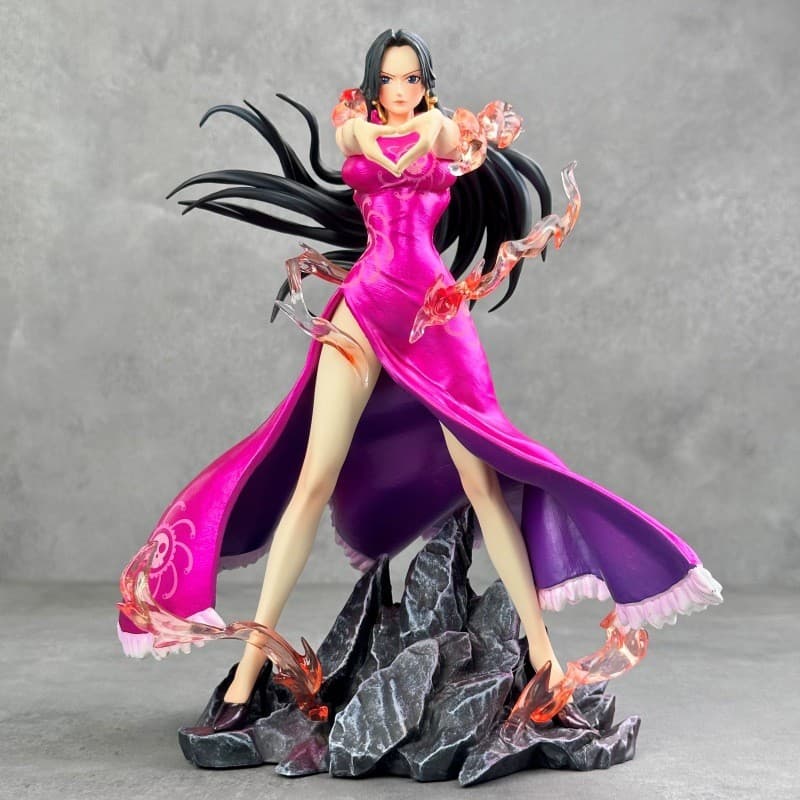 One Piece JT Bixin Imperatriz Shichibukai Série de Ressonância Boya Hancock Anime Figura Modelo Ornamentos