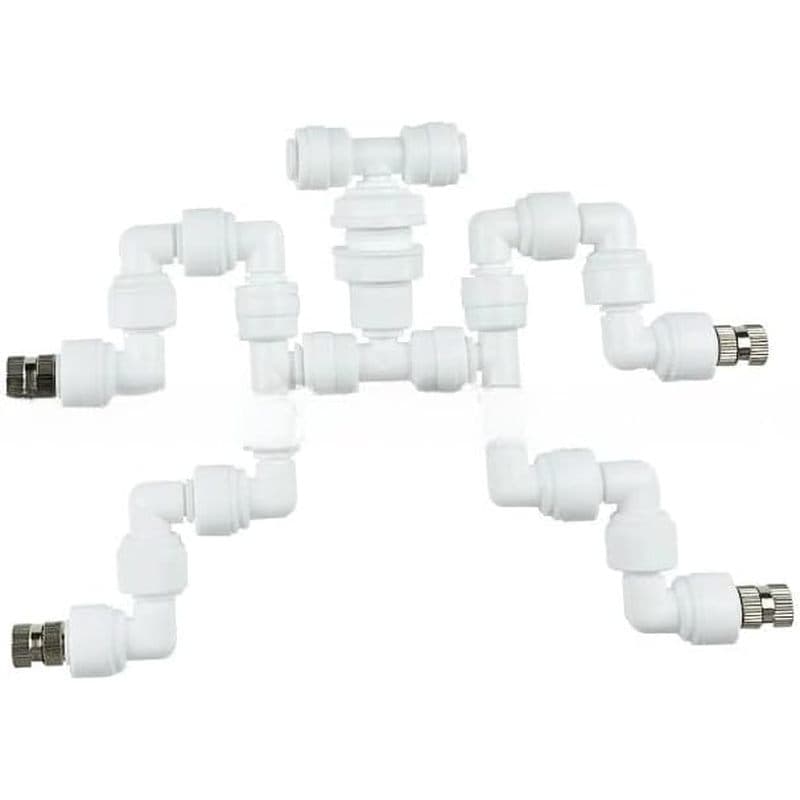 Kit De Bico De Nebulização Para Répteis , Pacote Com 20-360 ° Cabeça De Spray Direcional Ajustável , Acessórios À Prova