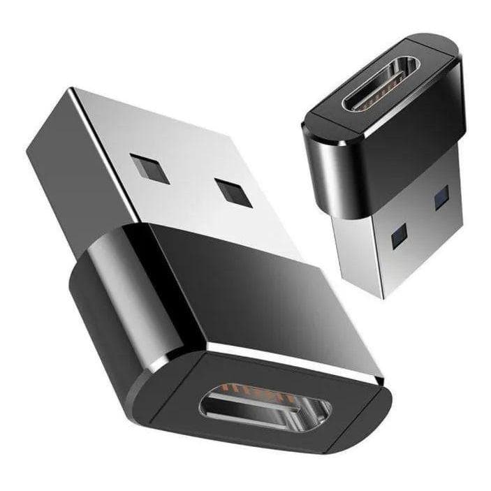 Adaptador Conector Usb Tipo C Fêmea X Usb A Macho Transforme USB do Seu Carro em USB C