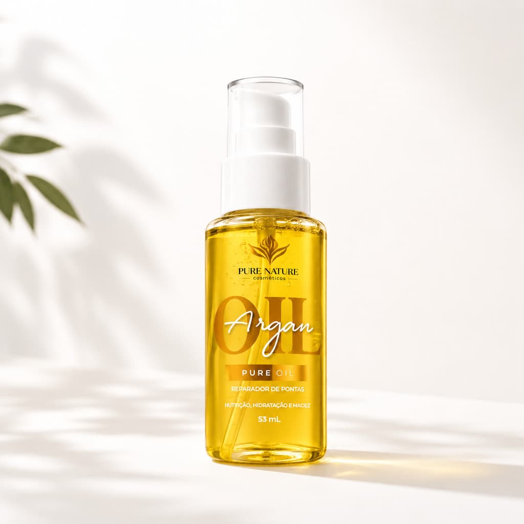Óleo De Argan Capilar Hidratacao Profunda Nutritivo Proteção Térmica