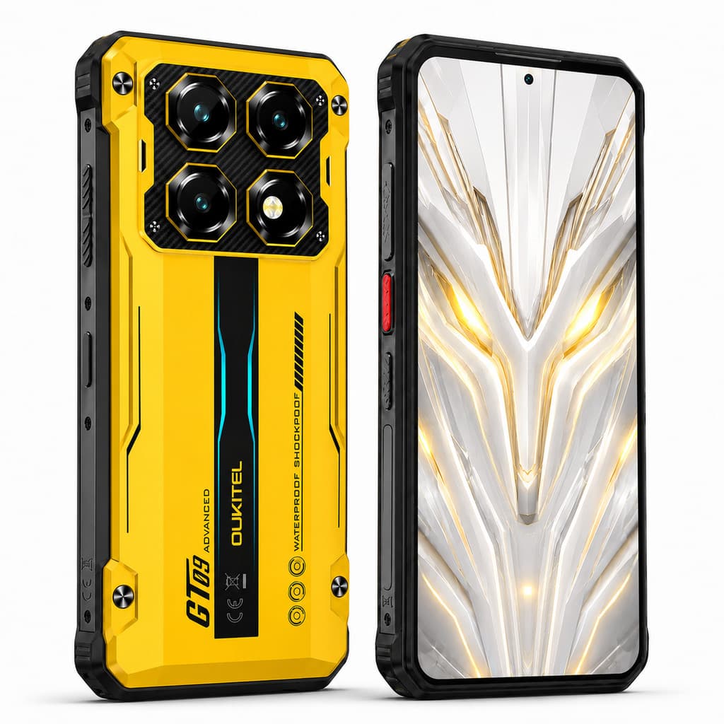 Uranyx Oukitel WP60 24.256 ou 36.512 GB NFC Resistente