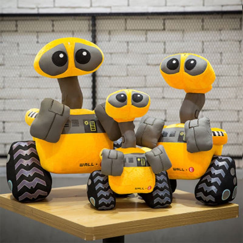 25cm S Movie Wall-e Plush Toy Space Vehicle Robot Bonecas De Pelúcia Macias Figuras De Natal Para Crianças