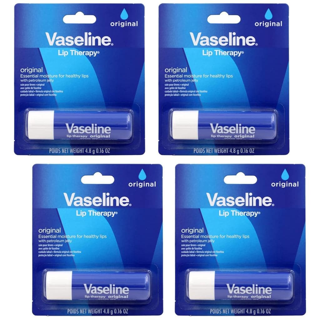 Vaselina Lip Therapy Care Original, Nutrição de Ação Rápida, Ideal para Lábios Rachados, Secos, Grelados ou Danificados,