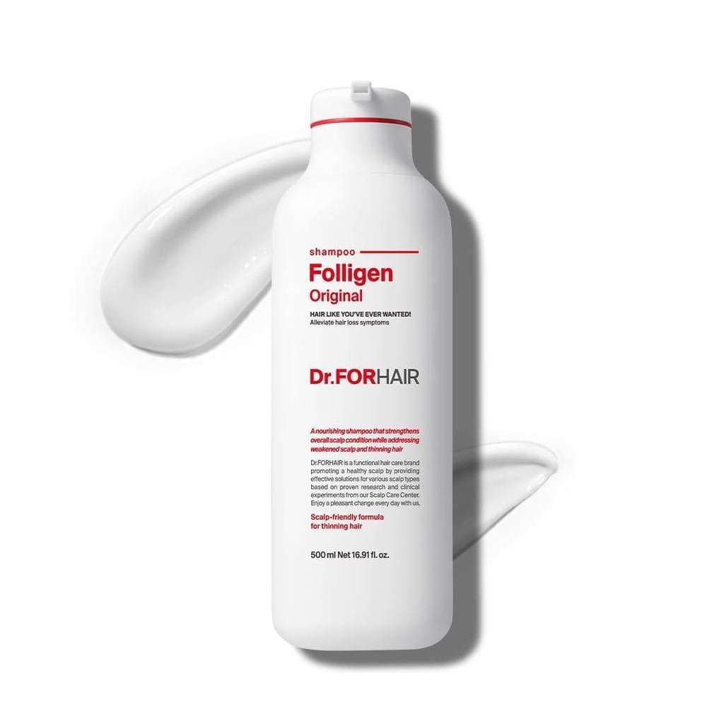 Shampoo Dr.FORHAIRFolligen | Cuidados Capilares Coreanos | Shampoo Purificante para Couro Cabeludo | Cabelo com Aparênci