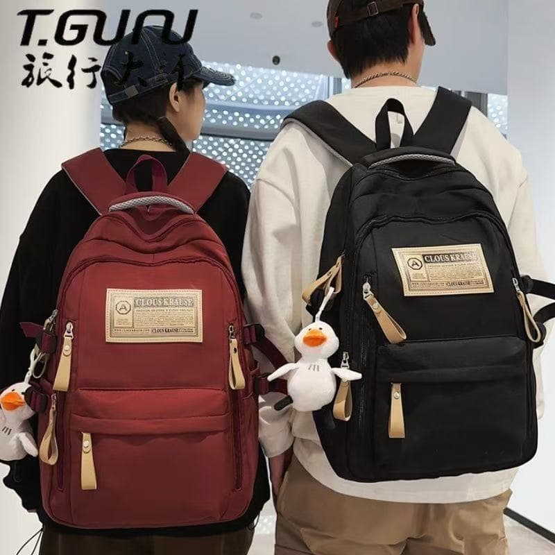 mochila escola feminha coreana de grande capacidade