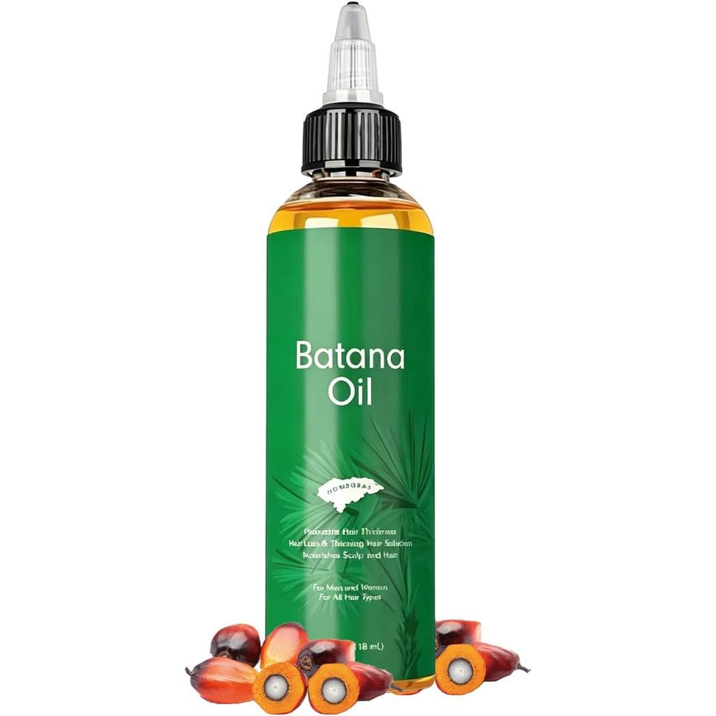 Óleo Capilar Batana - Óleo Natural para Cabelo e Couro Cabeludo para Cabelos Secos e Sem Brilho, Adiciona Maciez, Brilho