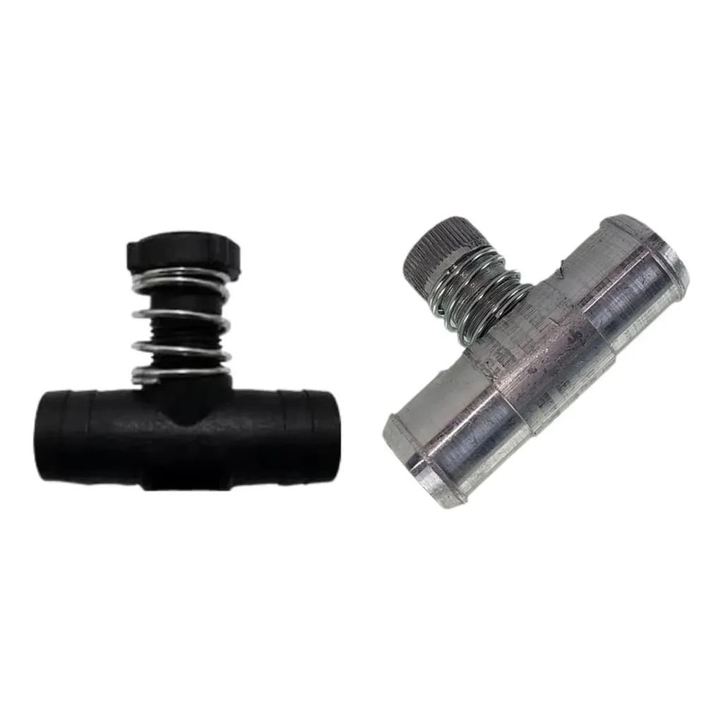 Kit Regulador Dosador Manual Gnv: 1 De Plástico Simples 3/4 + 1 De Alumínio Simples 3/4 3ª Geração