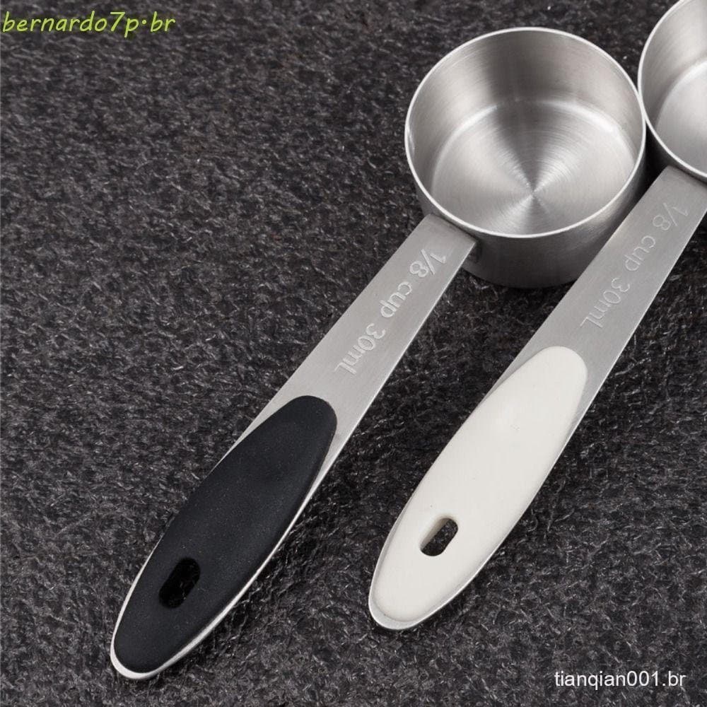 Colher Medidora BNARDO , De Sopa Pequena De Aço Inoxidável Com Capacidade De 30ml , Colheres De Café Aderência Confortáv
