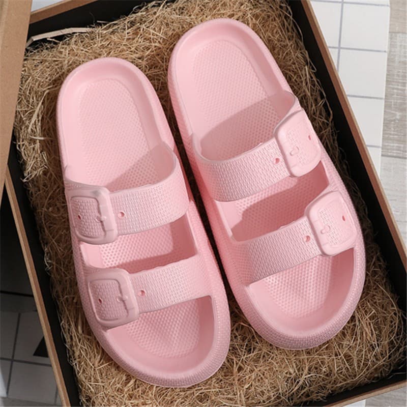 Moda novo estilo Flip-Flops interior casa ao ar livre Wear simples All-Match confortável leve feminino masculino San