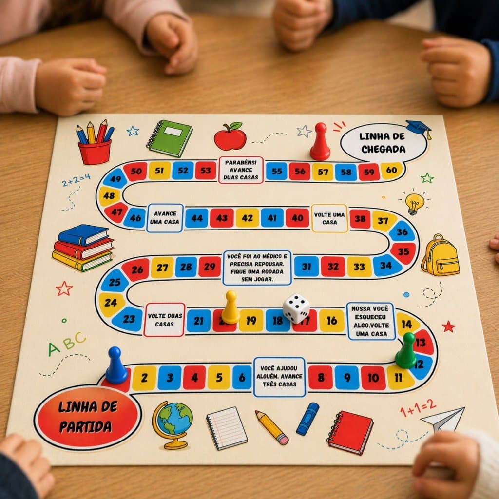 Jogo de Tabuleiro em Lona 45x45cm - Diversos Temas