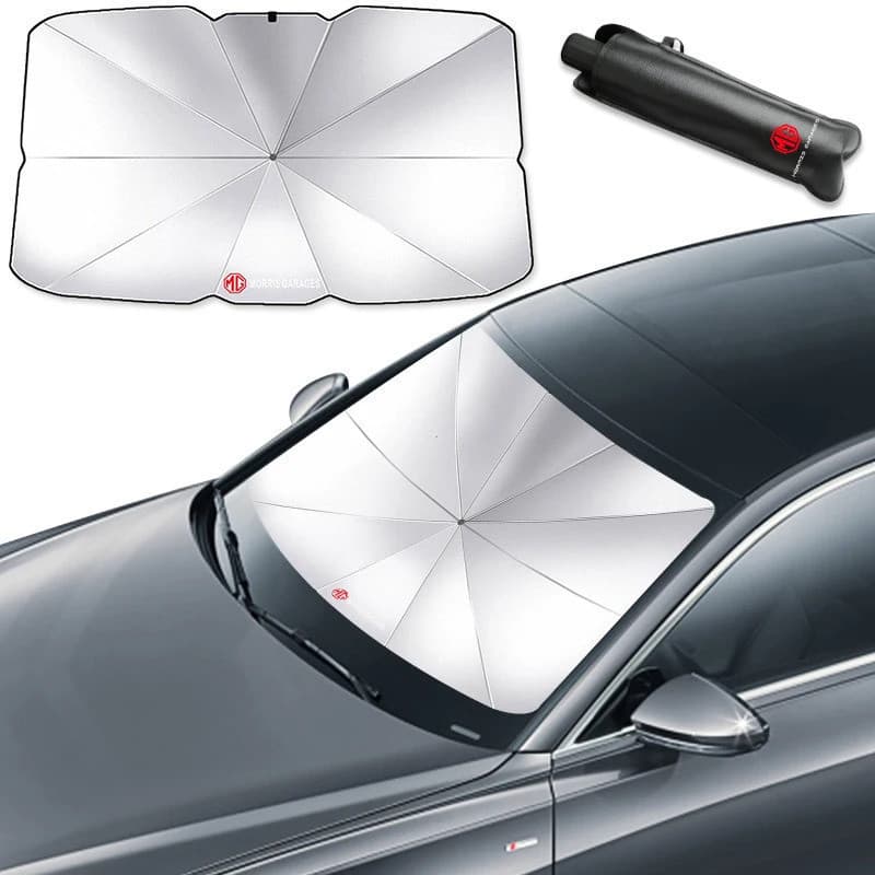 Adequado para Morris Garagens MG MG3 MG5 MG6 MG7 GT GS Hector HS ZS ZX, protetor solar para para-brisa, guarda-sol para