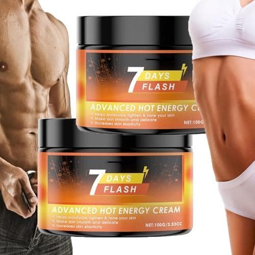 Creme Flash 7 Dias - Creme Avançado para Suor Intenso, Creme Intensificador de Suor, Creme Flash 7 Dias para Suor Intens
