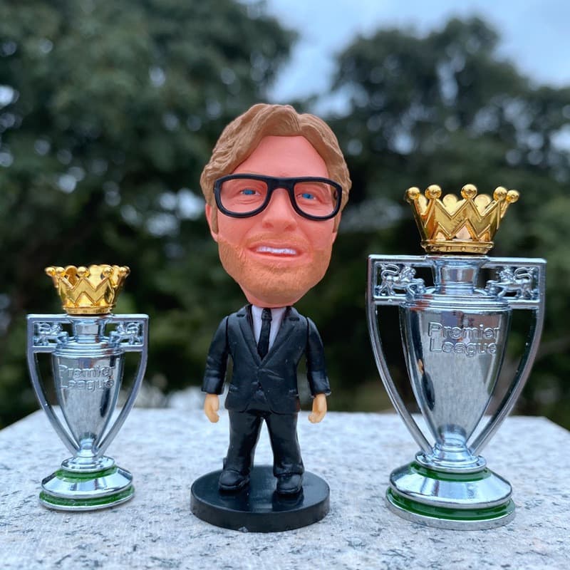 Soccerwe Copa Do Mundo Troféu Super Campeonato Britânico NBA Metal Chaveiro Pingente De Futebol Ornamentos Comemorativos