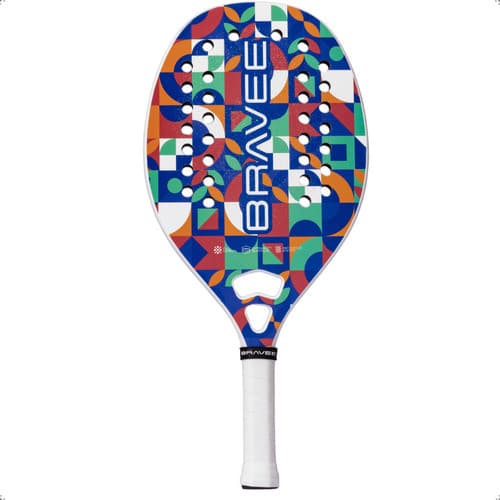 Raquete Beach Tennis Full Carbon Profissional Bravee + Capa