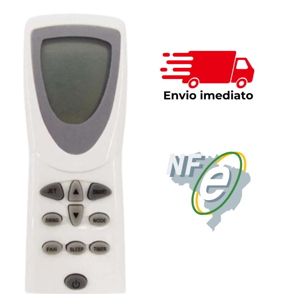 Controle Remoto Para Ar Condicionado Split Consul Ambience