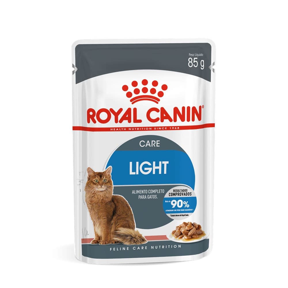 Ração Úmida Ração Royal Canin Gatos Light Sachê - 85g