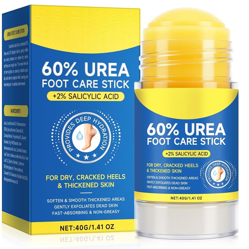 60 % Uréia Com 2 Ácido Salicílico Cuidados Os Pés Stick Creme Hidratante Para Secos Rachados Cotovelos , Mãos Hidrata E