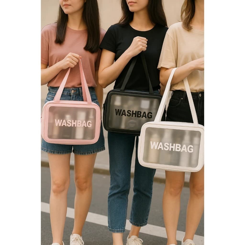 Necessaire feminina grande alca estampada sortida ziper bolsa maquiagem viagem higiene