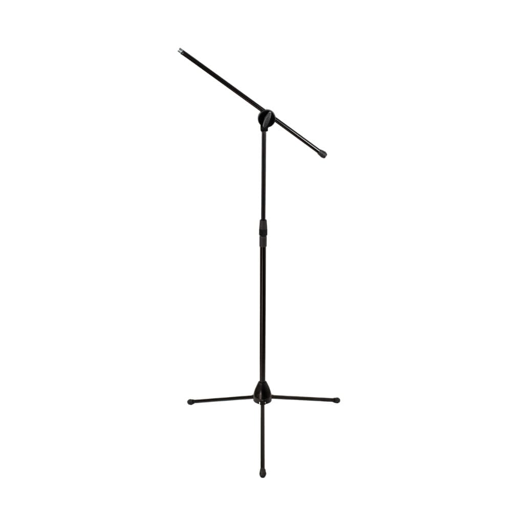 Pedestal Para Microfone Saty Smg-10 Preto com Cachimbo