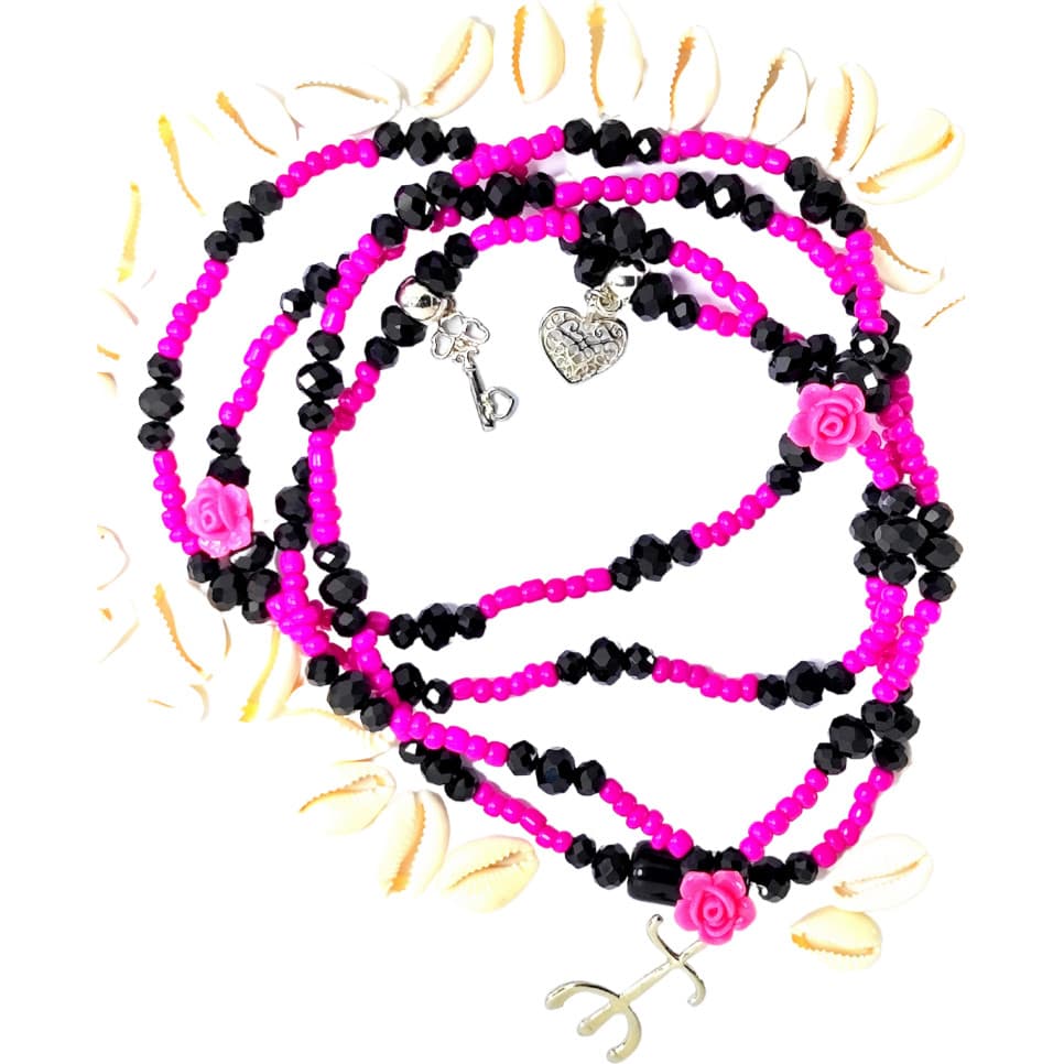 Guia Pombagira Menina 60 Cm Rosa