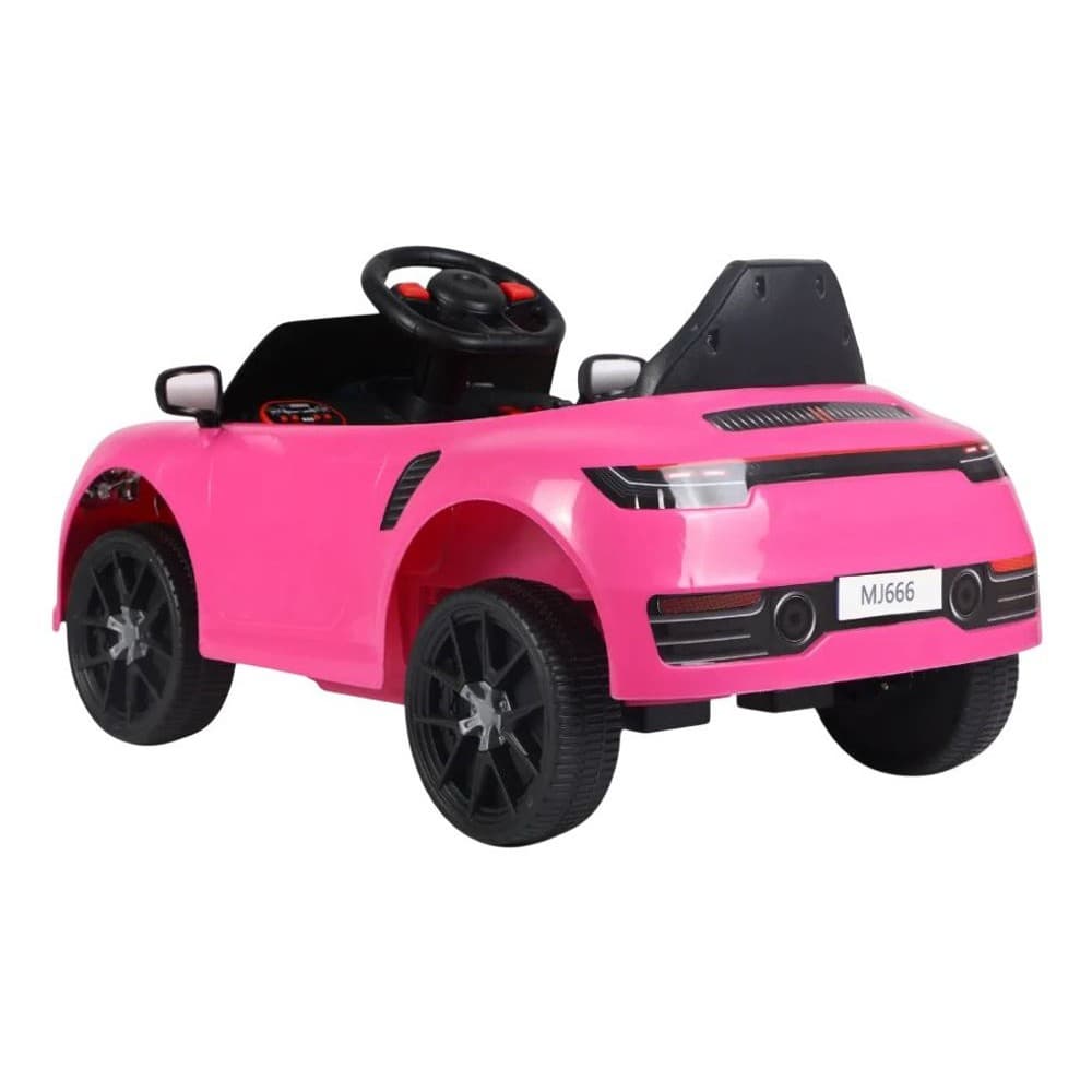Carrinho Esportivo Elétrico Infantil - Rosa