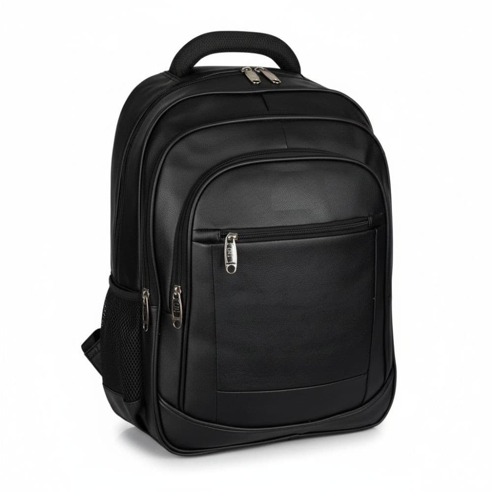 Mochila Masculina Feminina Couro Grande Resistente Impermeável