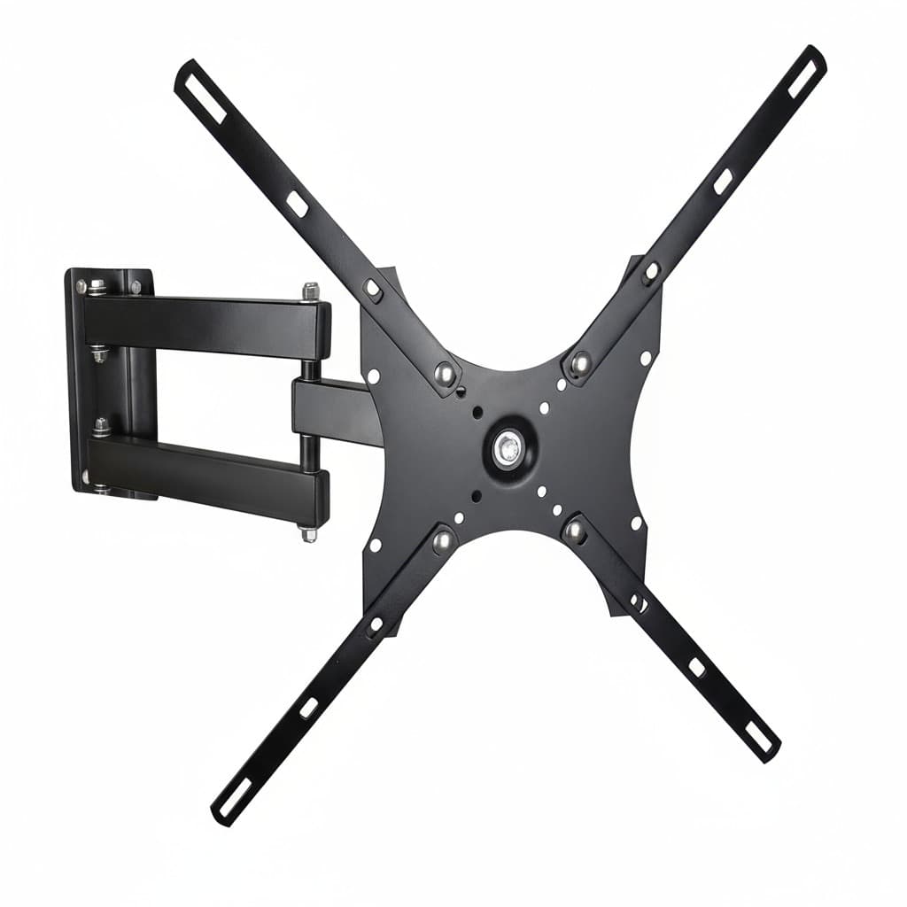Suporte para TV LCD LED Até 55" Tri Articulado Ultra Longo Com Engate Rápido VESA 400x400 - 08C