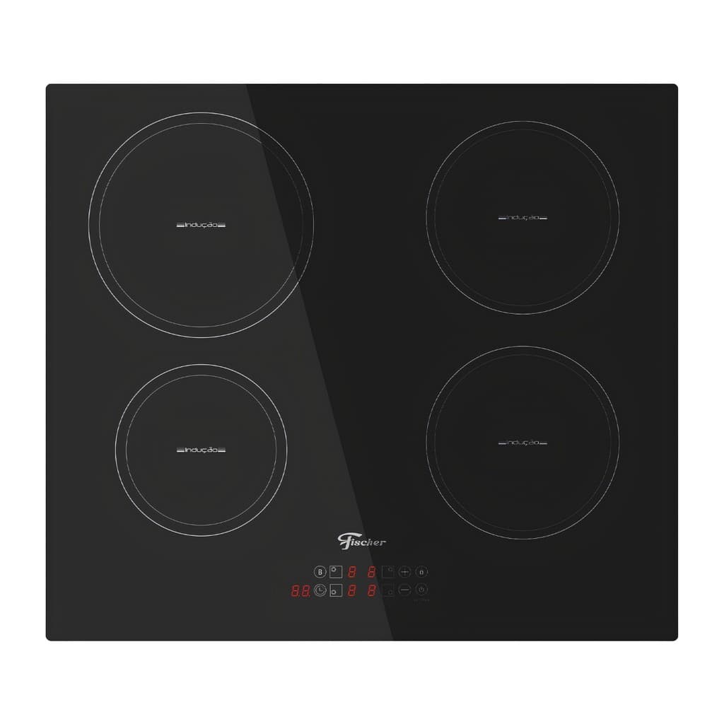 Cooktop por Indução 4 Bocas 4Q Vitrocerâmica Touch - 220V - Fischer