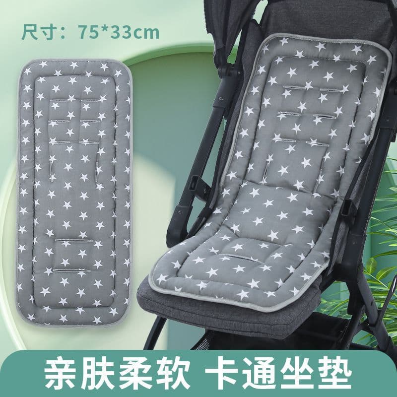 Almofada para carrinho de bebê, almofada de algodão espessada Universal para carrinho de bebê, cadeira de balanço para c