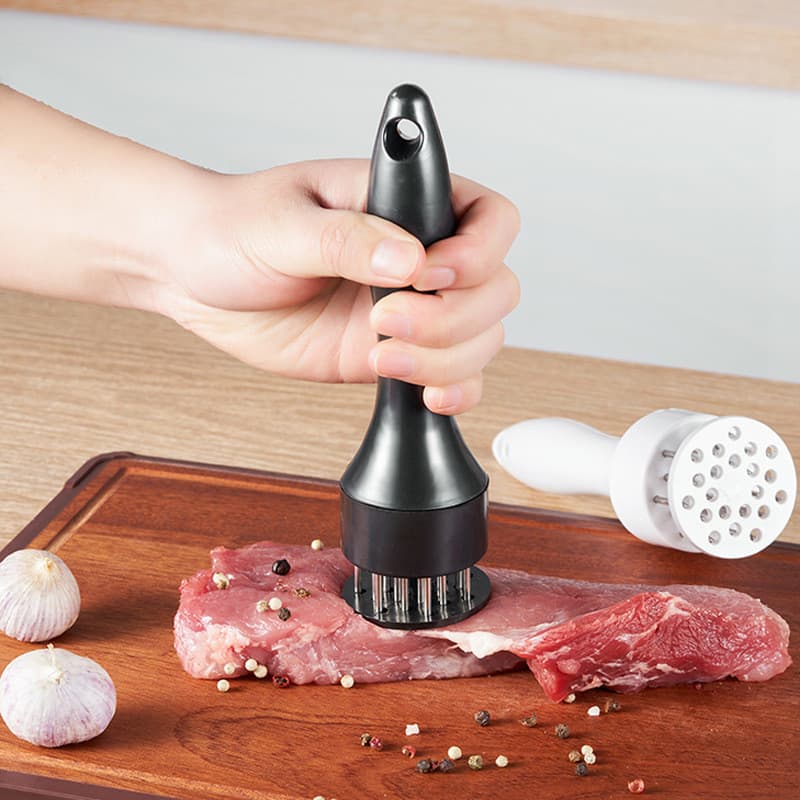 Gravata Coxa de Frango Asas de Frango Gravata Dispositivo de Carne Jack Agulha de Carne Solta Bater Martelo de Carne Coz