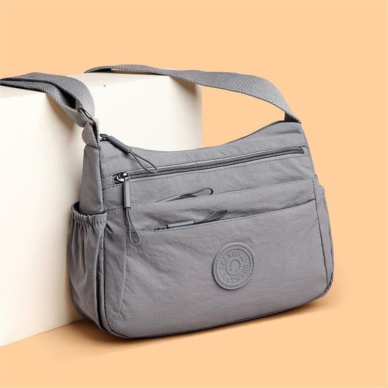 Oxford saco Multi-camada moda lona mensageiro saco feminino grande capacidade viagem bolsa de ombro trabalho Commu
