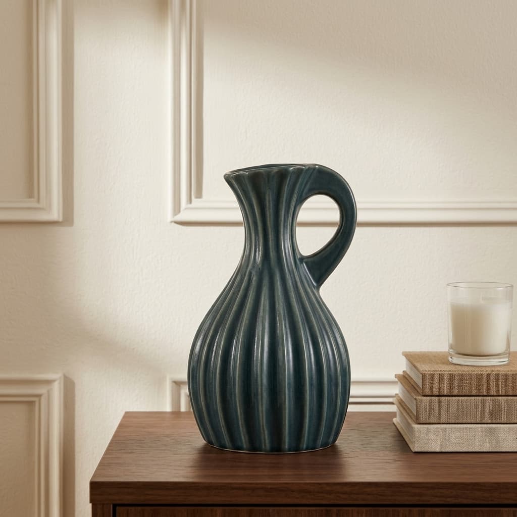 Estilo Medieval nórdico criativo arte abstrata vaso sala de estar armário TV decorações para casa ornamentos nicho High-