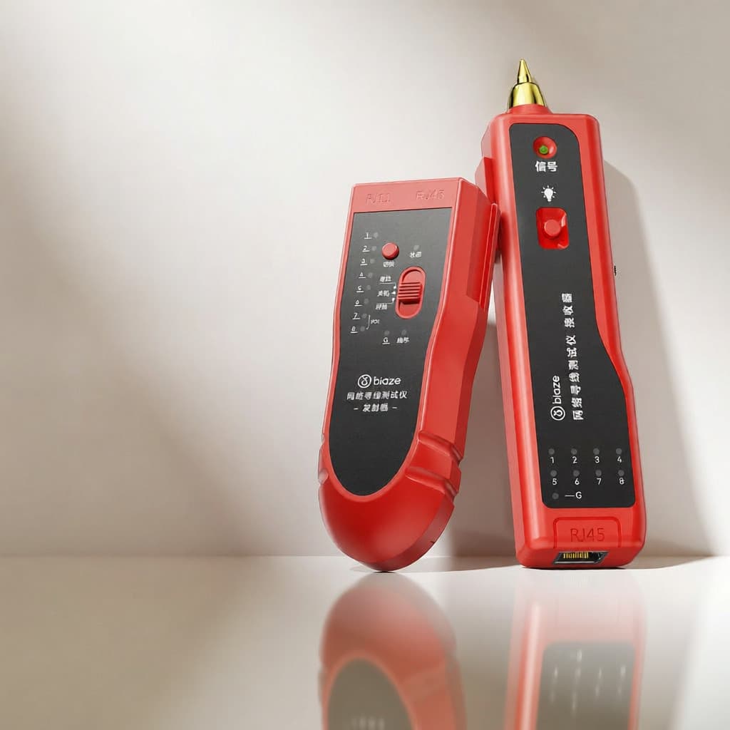 Testador De Cabo De Rede Multifuncional , Detector De Linha De Sinal , Localizador Banda Larga