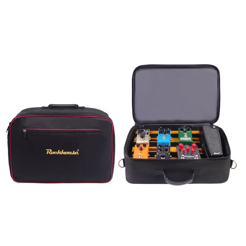 Bolsa para Pedais de Efeitos RockHouse, Bolsa para Pedal de Efeito Único, Bolsa de Mão para Pedais de Efeitos Completos,