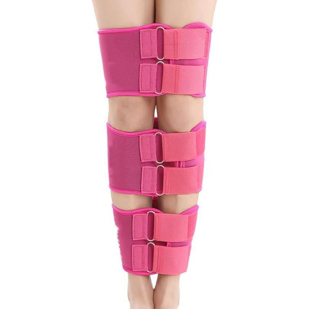 Conjunto de 3 Peças: Faixa Corretora de Postura para Pernas em O, Pernas em X, Pernas Curvadas, Joelho Valgo,