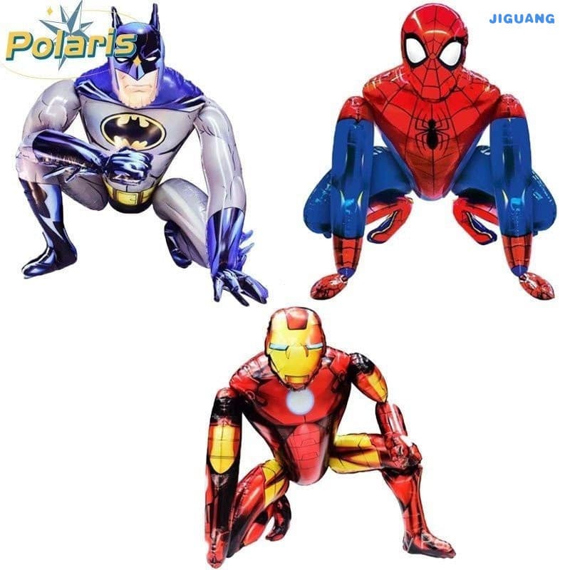 4D 3D Vingadores Heróis Alumínio Balão Decoração Aniversário
