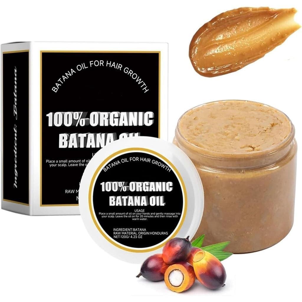 Óleo de Batana Puro e Natural para Crescimento Capilar - Óleo de Batana 100% Orgânico Promove o Crescimento Capilar - Au