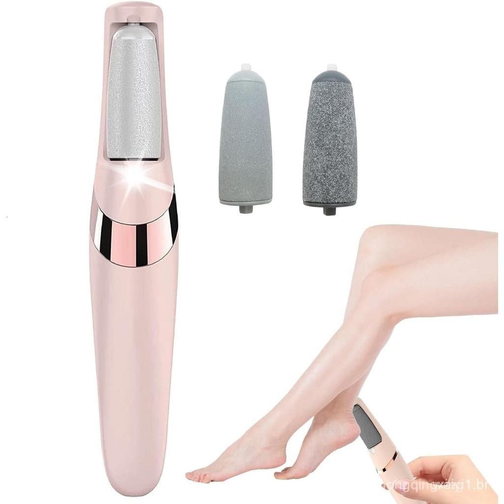 Lixadeira elétrica para os pés, removedor elétrico de calosidades nos pés, remove a pele seca para deixar os pés mais ma