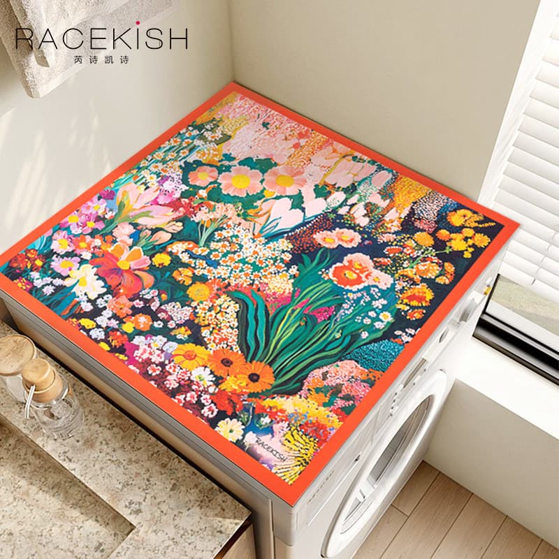 Racekish flor Yujin diatomáceas lama esteira 3 estilos casa criativa tapetes de mesa elegante cozinha Desktop Placemat