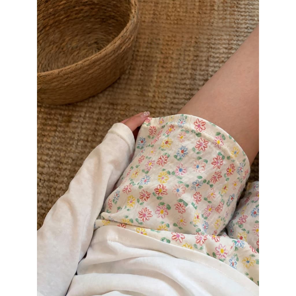 Calças de pijama Shorts feminino verão pode usar fora estilo fino casa calças casuais soltas 2026 novo estilo respirável
