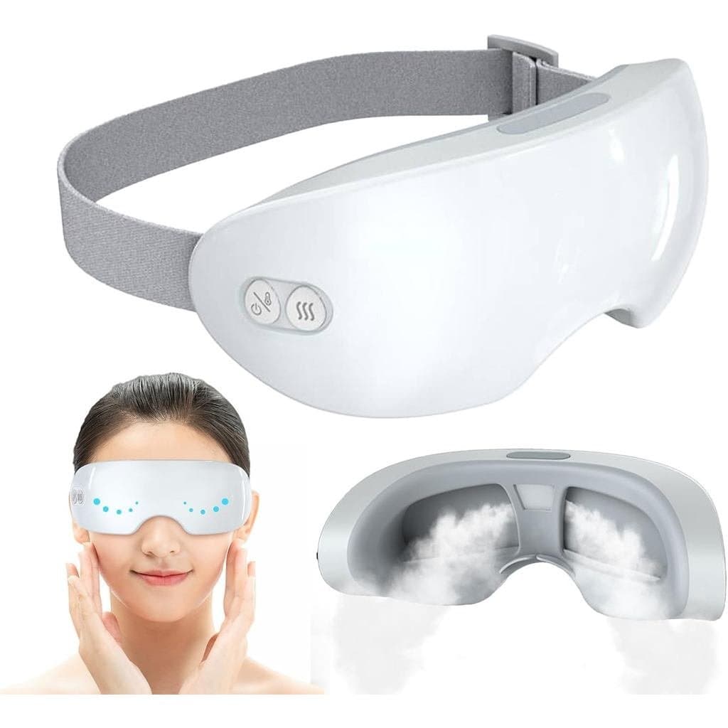Beminda Eyes Steamer para Olhos Secos, Máscara de Vapor para Olhos, Máscara Térmica Aquecida com Calor Úmido, Pulverizad