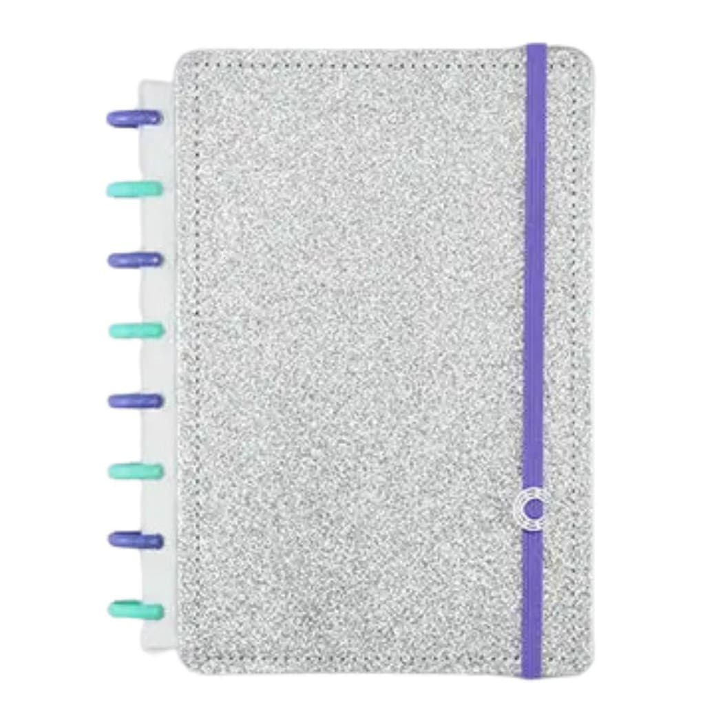 Caderno Inteligente Lets Glitter Silver 2.0 A5 22x15,5cm