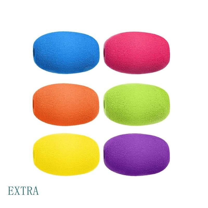 6Pcs Ergonomic Sponge Pen Grip Writing Aid Grip Pencil Holder Grip for Children