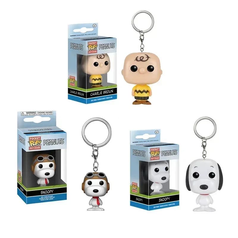 Chaveiro Funko pop snoopy Charlie Brown