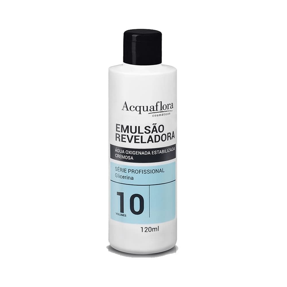 Água Oxigenada Acquaflora 10 Volumes 120ml