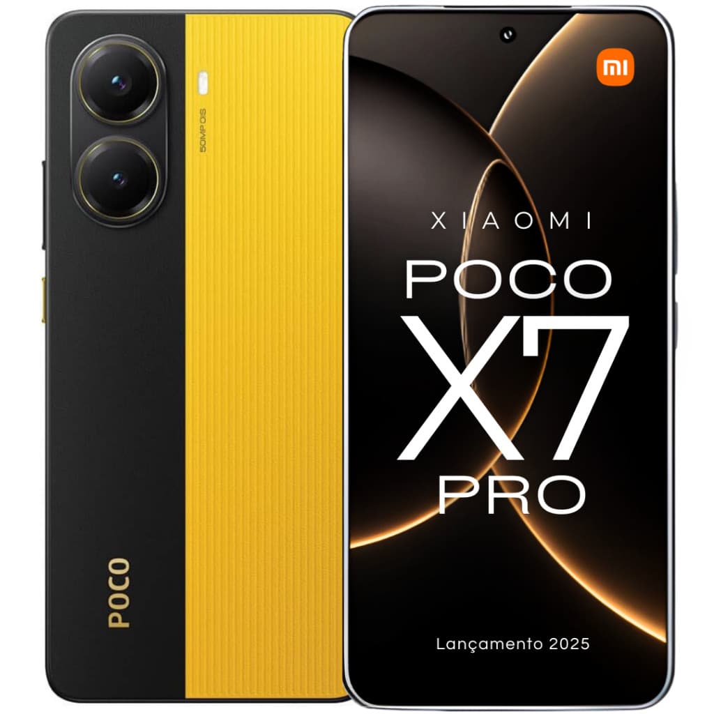 Celular Gamer Xiaomi POCO X7 PRO 5G NFC Amoled 120Hz 512GB 256GB Câm 50MP 4K Top de linha IP68 ️