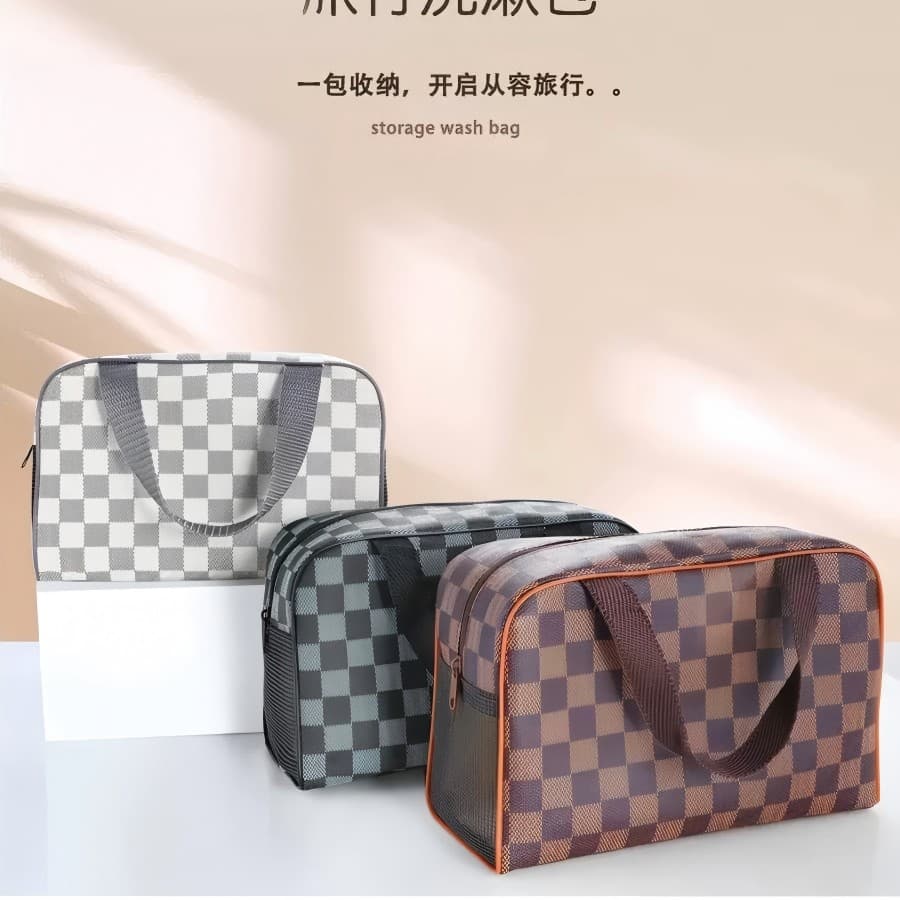 Nécessaire Grande Masculina Feminina Organizadora Viagem Bolsa de Mão  Porta Maquiagem  T-559-8